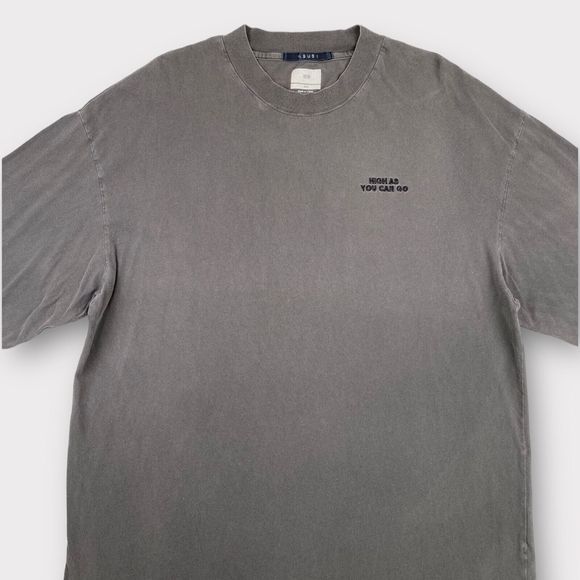 Ksubi Men's 2XL Gray Crew Neck T Shirt Long Sleeve Embroidered Logo LIMITED - Picture 9 of 16